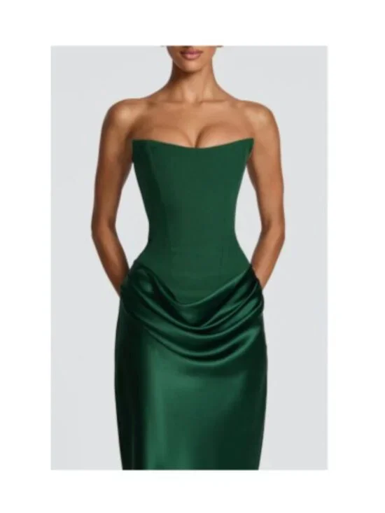 Babyboo Maggie Maxi Dress in Emerald - Picture 2 of 6